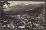 CPIB 24293 CARTE POSTALA - SINAIA , VEDERE DE LA PISCUL CAINELUI, RPR, , CIRCULATA, 1963, STAMPILE, TIMBRU, Fotografie