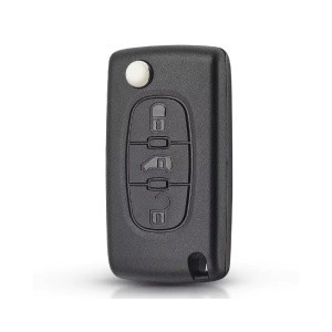 Carcasa Cheie Contact 3 Butoane Pentru Peugeot 407 cu Locas Baterie