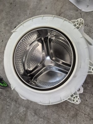 Cuva completa masina de spalat cu uscator Beko HTV8743XG foto
