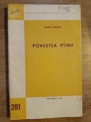 Povestea piinii- Elena Boldea foto