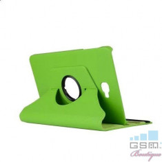 Husa Flip Cu Stand Samsung Galaxy Tab A 10,1 2016 T580 T585 Rotire 360 De Grade Verde foto