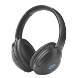 Cumpara ieftin Casti wireless over-ear pliabile iSEN HL2, Negru, Bluetooth v5.3, Microfon incorporat, ANC (active noise cancelling), Bas stereo, 300mAh