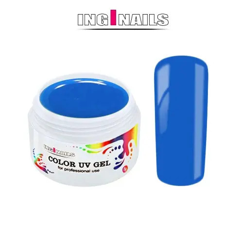 Gel UV colorat Inginails 5g &ndash; Neon Blue