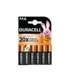 Set 6 Baterii Duracell Basic AA LR6 1.5V Alcaline