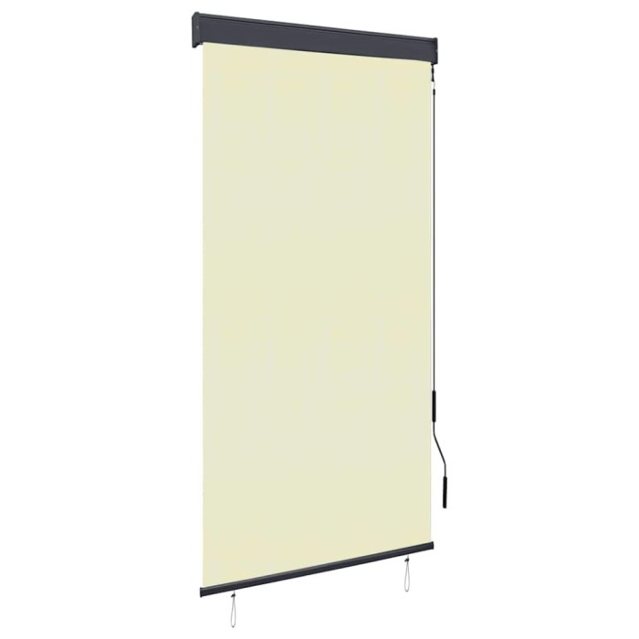 Jaluzea tip rulou de exterior, crem, 80 x 250 cm