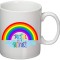 Cana alba personalizata &quot;Va fi Bine!&quot;, INOVATIX&reg;. 330ml