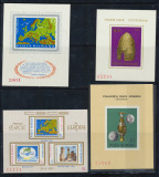 ROMANIA RSR Lot 4 colite NEdantelate conferinte in Europa CSCE &amp; Arheologie MNH, Istorie, Nestampilat