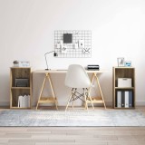 Cumpara ieftin Set comoda TV 2 buc. 37 x 35 x 72 cm Stejar Artizanal