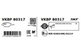 Set placute frana fata SKF VKBP80317