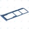 Tava Samsung Sim + tava MicroSD albastra GH98-43922C
