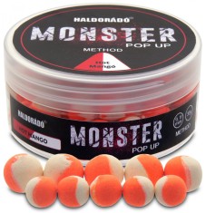 Haldorado - MONSTER Pop Up Method 9-11mm 30g - Mango picant