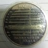 (A108) MONEDA DIN ARGINT GERMANIA - 10 EURO 2014, LIT. J, 300 ANI SKALA FAHRENHEIT, STARE PROOF, Europa