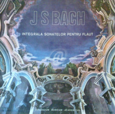 J. S. Bach - Integrala sonatelor pentru flaut (Vinil) foto