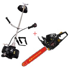 Motocoasa TitanBlade PRO 7 stele, 8.5CP, model 2025 + Drujba Motoyama Japan 7.8 CP, lama 40 cm foto
