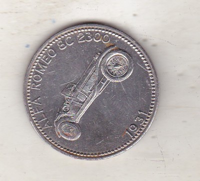 bnk jt Automobile - Alfa Romeo 8C 2300 1931 - jeton Shell foto