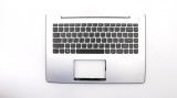 Carcasa superioara cu tastatura palmrest Laptop, U41-70 Type 80JV, 5CB0H71439, cu iluminare, layout US, Lenovo