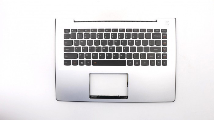 Carcasa superioara cu tastatura palmrest Laptop, U41-70 Type 80JV, 5CB0H71439, cu iluminare, layout US