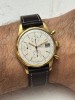 CEAS AUR 18K - BULOVA - Ref. 13366 - Automatic - Chronograph - 38mm - 18g. - Vintage - NOS !