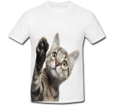 Cumpara ieftin Tricou &quot; Cat waving &quot;
