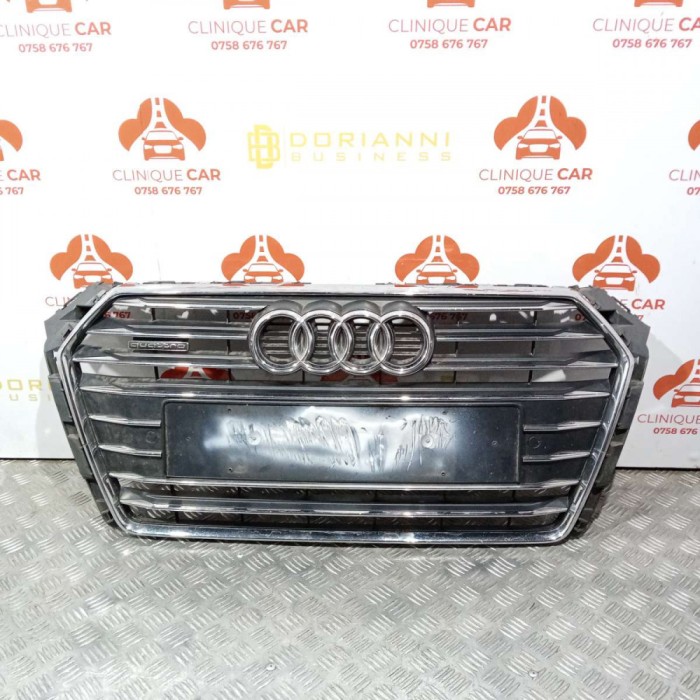 Grila Centrala Bara Fata Audi A4 B9 2015 - 2020