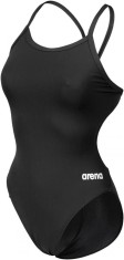 Costum de baie intreg pentru femei Arena Challenge Solid, negru, 42 - OUTLET