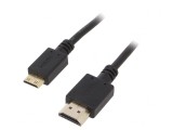 Cablu HDMI 2.0 Mini HDMI 1.8m Negru