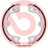 BREMBO S 56 546 ESSENTIAL LINE Set saboti frana de mana