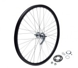 Roata spate dubla bicicleta 28", frana in butuc, Torpedo, culoare negru Cod:AWR2816