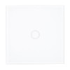 Intrerupator touch simplu cu indicator luminos, PNI SH101, incastrat, alb