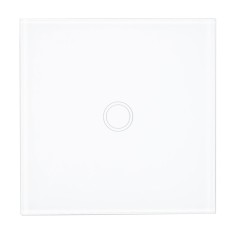 Intrerupator touch simplu cu indicator luminos, PNI SH101, incastrat, alb