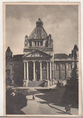 bnk cp Arad - Pavilionul cultural - circulata 1954 - Libraria noastra 559 foto