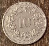 C50 - Moneda foarte veche - Elvetia - 10 rappen - 1983
