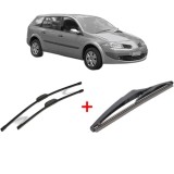 Cumpara ieftin Set 3 stergatoare RENAULT MEGANE II Estate Van (KM_) 2003-2009, pentru parbriz si luneta, Bosch Twin