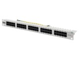 Patch panel 19" 1U, 50 porturi, gri