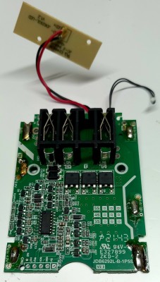 BMS 5S Li-ion 18-21V cu indicator voltaj foto