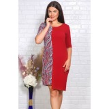 Rochie Eleganta Martina Bordo - 44Marimea