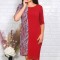 Rochie Eleganta Martina Bordo - 42Marimea