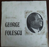 DISC LP:RECITAL GEORGE FOLESCU(Gounod/D.G.Kiriac/C.Brailoiu/I.Borgovan)[ECE0216]