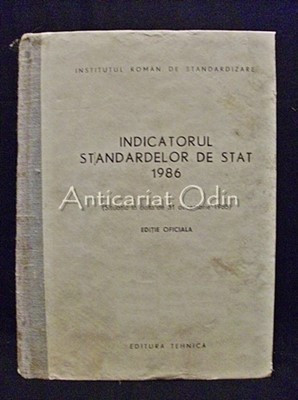 Indicatorul Standardelor De Stat 1986