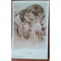 Carte postala, actrita Lya Mara 1897-1960