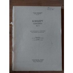 PARTITURA Kohliept concerto no. 5