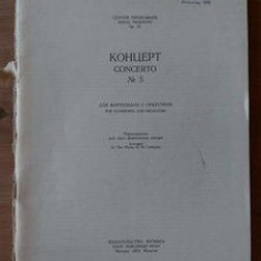 PARTITURA Kohliept concerto no. 5