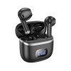 Casti Wireless Hoco (EQ1) - TWS, Bluetooth 5.3, LED Digital Display - Negru