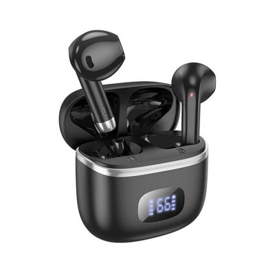 Casti Wireless Hoco (EQ1) - TWS, Bluetooth 5.3, LED Digital Display - Negru foto