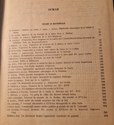 Apulum 6 Arheologie Istorie Etnografie 1967 foto