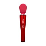Baghete vibratoare - Caresse Compact Bagheta Vibratoare pentru Masaj Rosie Stil si Performanta Aspect Modern si Rafinat