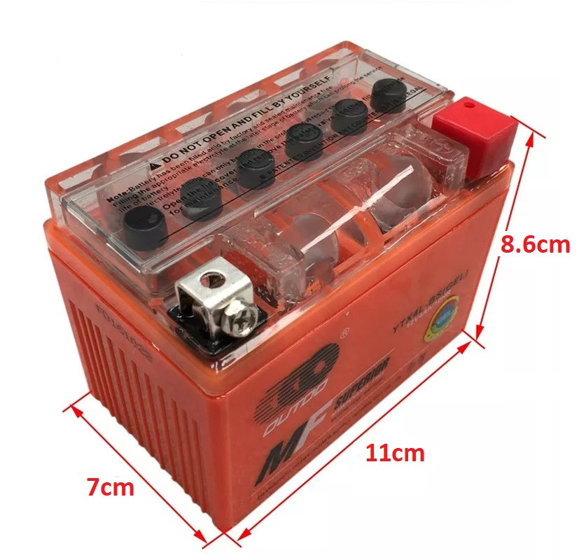 Baterie Acumulator Scuter 12V volti 4A amperi - GEL | Okazii.ro