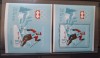 Ungaria MNH 1964 - Olimpiada de Iarna Innsbruck - Michel 40A + 40B, Nestampilat