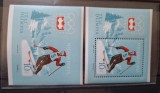 Ungaria MNH 1964 - Olimpiada de Iarna Innsbruck - Michel 40A + 40B, Nestampilat