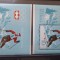Ungaria MNH 1964 - Olimpiada de Iarna Innsbruck - Michel 40A + 40B